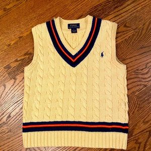 Cable-Knit Sweater Vest